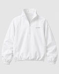 White Windbreaker
